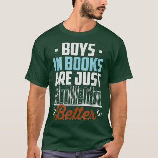 Camiseta Os Meninos Nos Livros São Mais Engraçados Que O Le