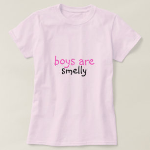 Camiseta os meninos são smelly