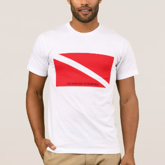 Camiseta Os mergulhadores fazem-no mais profundo