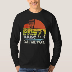 Camiseta Os Meus Amigos De Pesca Chamam-Me Papá Dia de os p