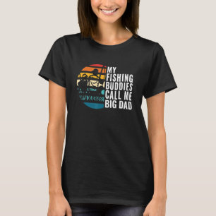 Camiseta Os Meus Amigos de Pesca Me Chamam de Grande Pai Pe