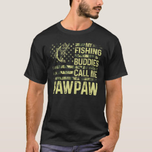 Camiseta Os Meus Amigos de Pesca Me Chamam de Pawpaw Divers