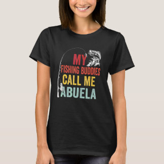Camiseta Os meus companheiros de pesca favoritos me chamam
