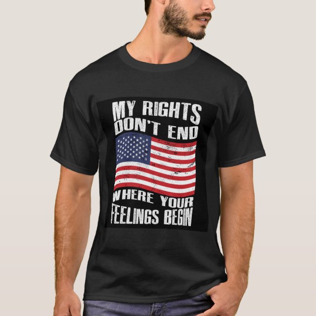 Camiseta Os meus direitos políticos (Frente)