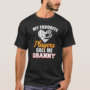 Camiseta Os Meus Jogadores Favoritos Chamam-Me Ataque De Vo