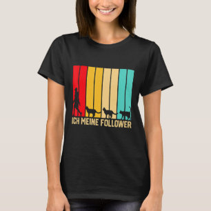 Camiseta Os Meus Seguidores Amarram Gatos Farmer