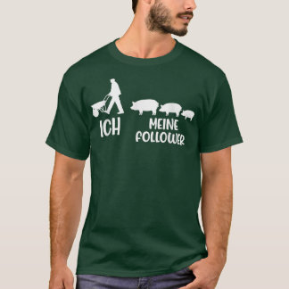 Camiseta Os Meus Seguidores Amarram Os Porcos Farmer
