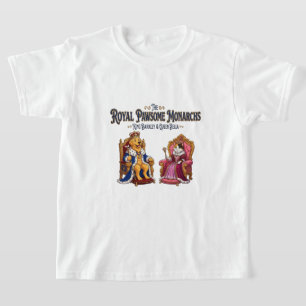Camiseta Os Monarcas Reais Pawsome