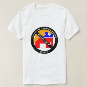 Camiseta Os Morons Estão Governando A América