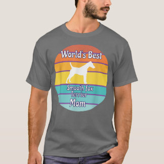 Camiseta Os Mundos Mais Suaves Para Terrier Mãe