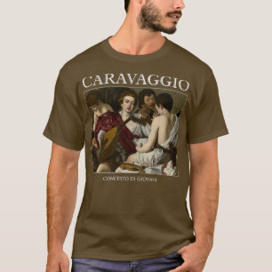 Camiseta Os músicos Caravaggio