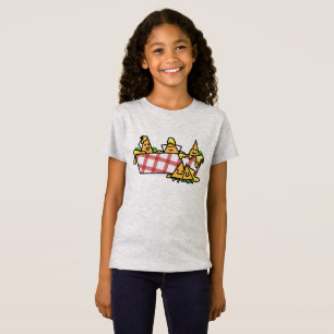 Camiseta Os Nachos derreteram microplaquetas de tortilha do