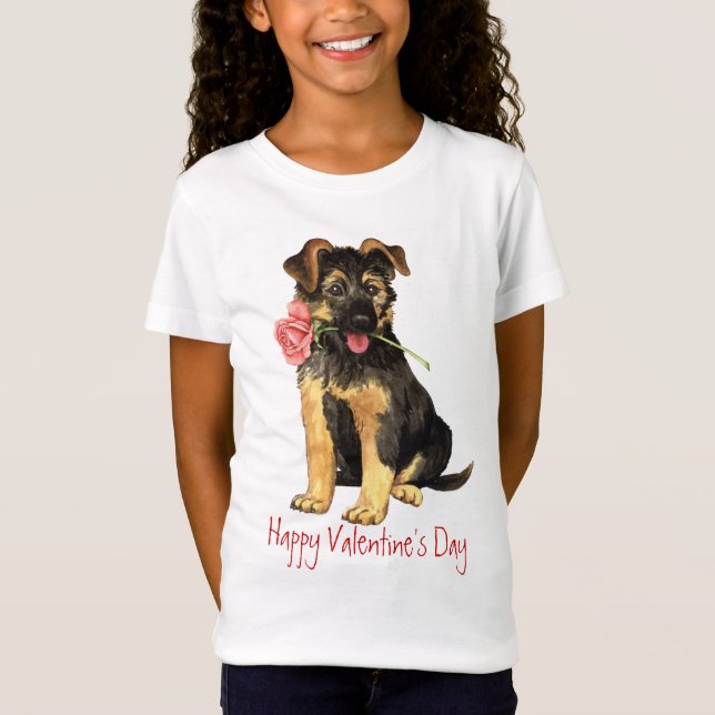 Camiseta Os namorados aumentaram GSD (Frente)