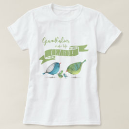 Camiseta Os neurônios ganham vida com as aves.