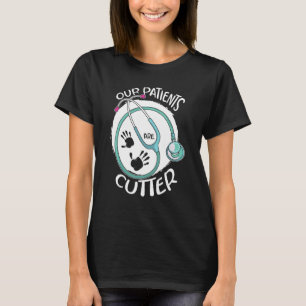 Camiseta Os Nossos Pacientes São Enfermeiros De Peds Cortes