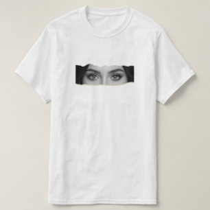 Camiseta Os Olhos Eles Nunca Mentem Nome personalizado e ol