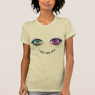 Camiseta Os olhos que eu posso te ver design