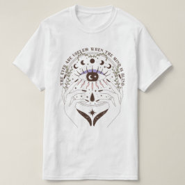 Camiseta Os Olhos São Inúteis Quando A Mente Está Cega
