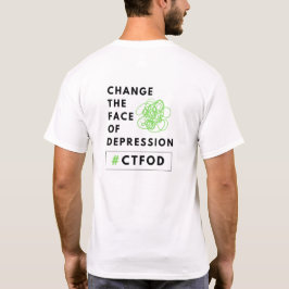 Camiseta Os olhos têm o gráfico Depression_CTFOD