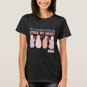Camiseta Os Pacientes Mais Doce Roubaram Meu Coração Enferm