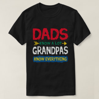 Camiseta Os pais conhecem um avô, sabem tudo