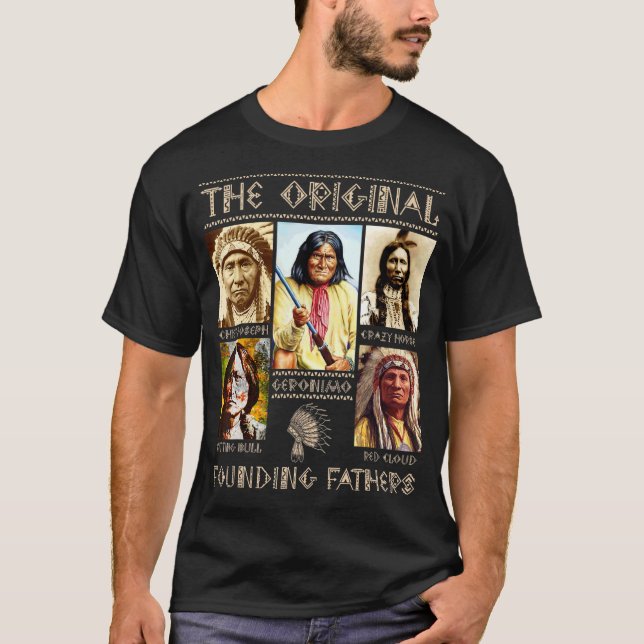 Camiseta Os Pais Fundadores Originais (Frente)