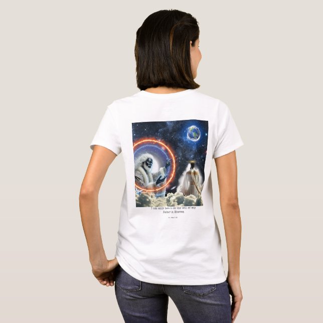 Camiseta "Os Pais Irão" (Parte Traseira Completa)