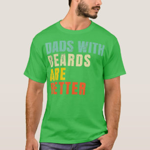 Camiseta Os Pais presentes no dia de os pais com as barbas 