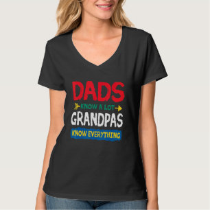 Camiseta Os Pais Sabem Muito Que Os Avós Sabem Tudo Que É G