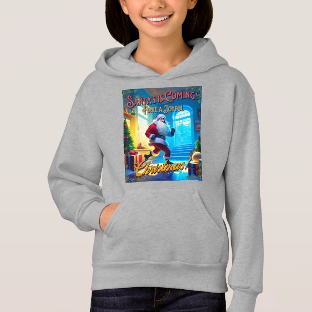 Camiseta Os papais noeis vêm da Chimney! (Frente)