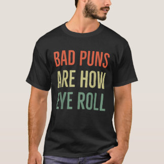Camiseta Os Peitos Maus São Como Os Olhos Rolam Piada Engra