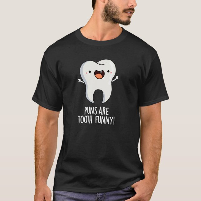 Camiseta Os Peitos São Engraçados Com Dente Engraçados Dent (Frente)