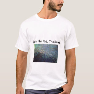 Camiseta Os peixes da phi da phi do Koh, Tailândia