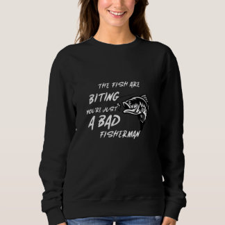 Camiseta Os Peixes Estão Mordendo - Pesca