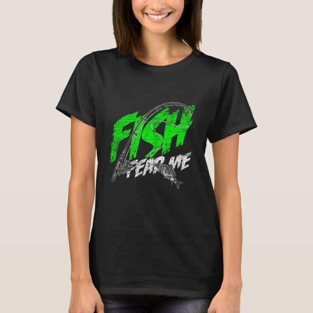 Camiseta Os peixes me temem (Frente)