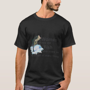 Camiseta Os peixes não têm medo de mim