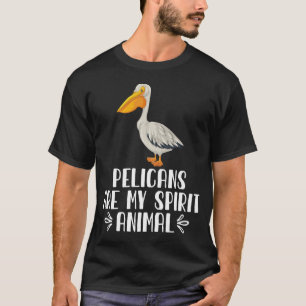 Camiseta Os Pelicanos São O Meu Animal Espirituoso