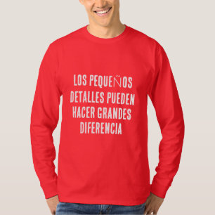 CAMISETA OS PEQUENOS DETALHES PODEM FAZER GRANDES DIFERENÇA