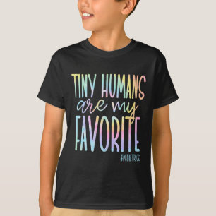 Camiseta Os Pequenos Humanos São A Minha Pediatria Favorita