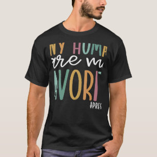 Camiseta Os Pequenos Humanos São O Meu Natal Favorito Na Pr