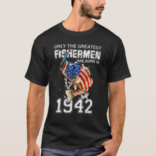 Camiseta Os Pescadores Estão A Nascer Em 1942 A Pescar A Ba