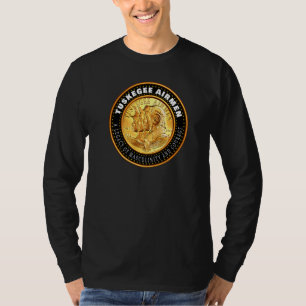 Camiseta Os Pilotos Americanos Negros do Tuskegee Red Tail