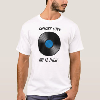 Camiseta Os pintinhos amam minha 12 polegadas