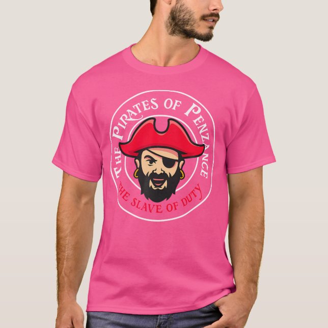 Camiseta Os Piratas Da Penzance Gilbert E Sullivan Opera (Frente)