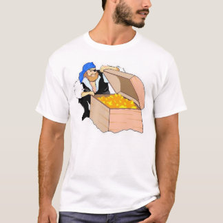 Camiseta Os piratas obtêm todo o montante