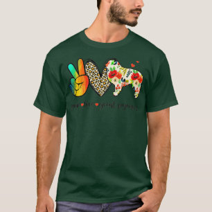 Camiseta Os Pirenéus Excelentes Da Paz Engraçados Pelo Pass