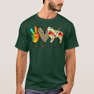 Camiseta Os Pirenéus Excelentes Da Paz Engraçados Pelo Pass