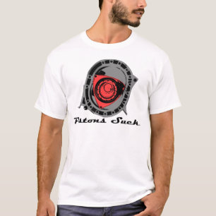 Camiseta Os pistões sugam