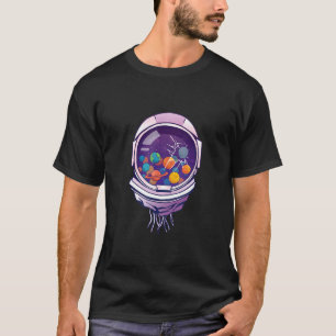 Camiseta Os Planetas São Espetáculos Astronautas Astrais Có