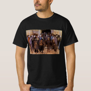 Camiseta Os pobres e o dinheiro de Vincent van Gogh